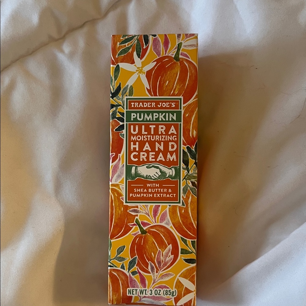 Trader Joe's Pumpkin Ultra Moisturizing Hand Cream - Orange